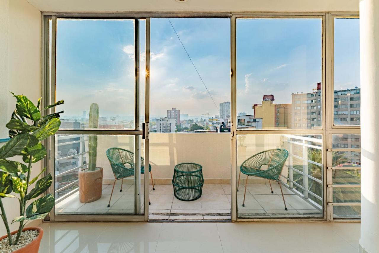 Hipodromo Condesa Apartments By Vh Meksyk Zewnętrze zdjęcie