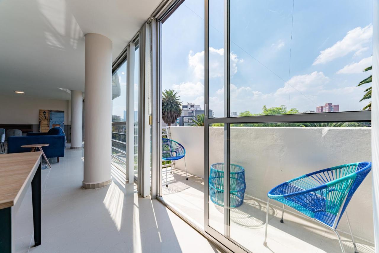 Hipodromo Condesa Apartments By Vh Meksyk Zewnętrze zdjęcie