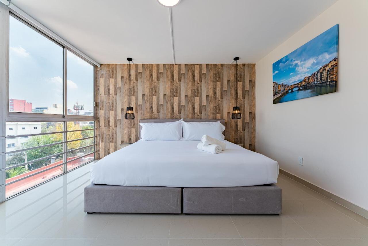Hipodromo Condesa Apartments By Vh Meksyk Pokój zdjęcie